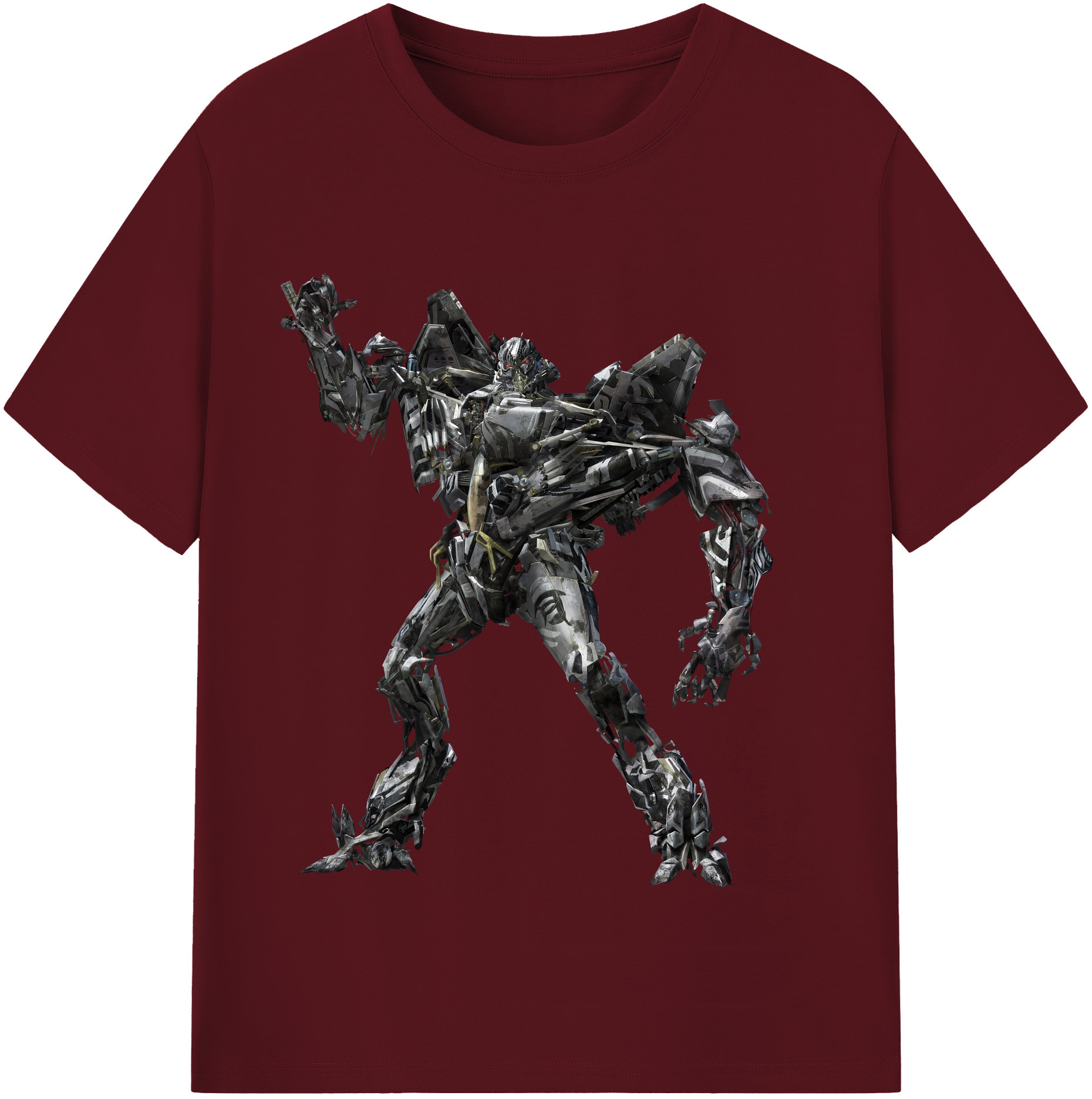 （画像用） Transformers トランスフォーマー 綿100％半袖Tシャツ（フロントプリント）